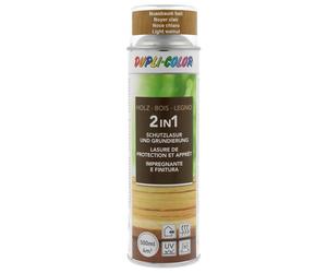 Impregnante legno spray 2in1 500 ml noce chiaro Noce chiaro