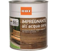 Impregnante per legno ad acqua a cera OBI pino 2,5 l Pino