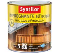 Impregnante per legno ad acqua effetto noce scuro 0,5 l Noce scuro