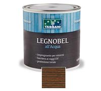 Impregnante per legno ad acqua per esterni ed interni Tassani LEGNOBEL - vari colori - Lt.0,750 (Noce)