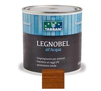 Impregnante per legno ad acqua per esterni ed interni Tassani LEGNOBEL - vari colori - Lt. 2,50 (Noce Chiaro)
