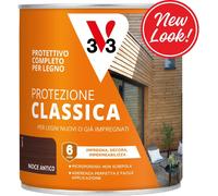 IMPREGNANTE V33 NOCE ANTICO PROTEZIONE CLASSICA COMPLETO PER LEGNO 750 ML 02108