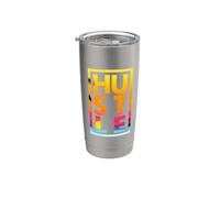 Imprenditore I ImprenditoreI Hustlen I Cool Hustler Bicchiere termico in acciaio inox doppia parete