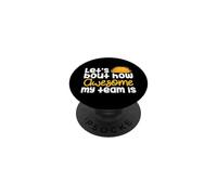 Imprenditore Let's Taco Bout quanto è fantastico il mio team PopSockets PopGrip Adesivo