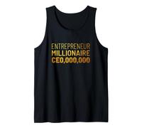 Imprenditore Millionaire Ceo,000.000 T-Shirt Regalo d'oro Canotta