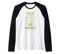 Imprenditore neurodivergente Fondatore di ADHD Creative Brain Maglia con Maniche Raglan