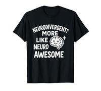 Imprenditore neurodivergente Fondatore di ADHD Creative Brain Maglietta
