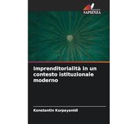 Imprenditorialità in un contesto istituzionale moderno