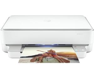 Impresora multifunción - HP Envy 6022, WiFi, 1200 x 1200 ppp, Imprime, copia y escanea, Blanco