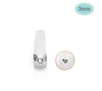 ImpressArt - Timbro a forma di cuore, 3 mm