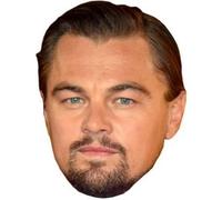 IMPRESSION DIRECT - Maschera in cartone 2D Leonardo Di Caprio - Attore - Tutti i età - Unisex adulti e bambini