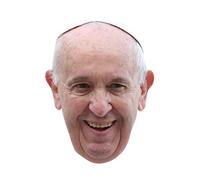 IMPRESSION DIRECT Maschera in cartone Papa Francesco adulto