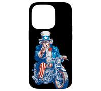 Impressionante America Uncle con Moto per Sam e Moto Custodia per iPhone 14 Pro