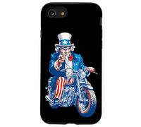 Impressionante America Uncle con Moto per Sam e Moto Custodia per iPhone SE (2020) / 7/8