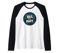 Impressionante Ave Maria Momento con Cool Football Maglia con Maniche Raglan