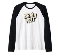 Impressionante Brain Rot Speech Emblem Maglia con Maniche Raglan