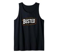 Impressionante Busted Statement Emblema Canotta