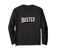 Impressionante Busted Statement Emblema Maglia a Manica