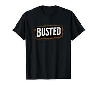 Impressionante Busted Statement Emblema Maglietta