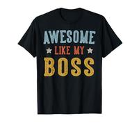 Impressionante Come Il Mio Boss Retro Vintage Maglietta