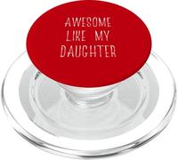 Impressionante Come Mia Figlia Padre Papà Papà Papà Madre Mamma PopSockets PopGrip per MagSafe
