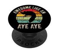 Impressionante come un Aye Aye, Divertente Aye Aye Amante Per Uomini e Wo PopSockets PopGrip Adesivo