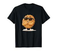 Impressionante Cookie Man con Sfumature per Un Divertente Look Natalizio Maglietta