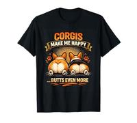 Impressionante Corgi Memes Cane Corgis Dog Attitude Sleepy Corgi Maglietta