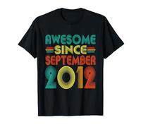 Impressionante da Ottobre 2012 Anni 14th Bday Divertente Vintage Maglietta