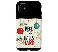 Impressionante Deck the Halls Hard Look per Uomo e Donna Custodia per iPhone 11
