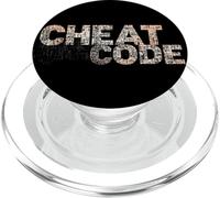 Impressionante dichiarazione Cheat Code per gli amanti del discorso di gioco PopSockets PopGrip per MagSafe
