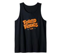 Impressionante Forced Friends Fun Statement Emblem Canotta