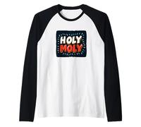 Impressionante Holy Moly Statement Outfit Maglia con Maniche Raglan