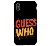 Impressionante Indovina Chi Guarda Costume Custodia per iPhone X/XS