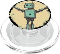 Impressionante Robot Santo Outfit per Robot Religiosi e Gesù PopSockets PopGrip per MagSafe