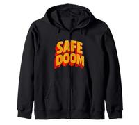 Impressionante Safe Doom Emblema Felpa con Cappuccio
