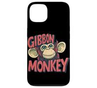 Impressionante scimmia Gibbon Custodia per iPhone 13