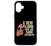 Impressionante trapianto di polmone Survivor Recovery Design Custodia per iPhone 16 Plus