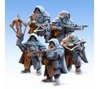 Impressione 3D Figurina Wargame Regni Nani - Tiratori Scelti