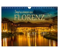 Impressionen aus FLORENZ (Wandkalender 2027 DIN A4 quer), CALVENDO Monatskalende