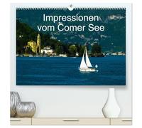Impressionen vom Comer See (hochwertiger Premium Wandkalender 2026 DIN A2 quer), Kunstdruck in Hochglanz: Impressionen vom Comer See