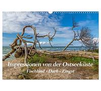 Impressionen von der Ostsee Fischland-Darß-Zingst (Wandkalender 2026 DIN A3 quer), CALVENDO Monatskalender: Eine der abwechslungsreichsten Küstenlandschaften an der Ostsee