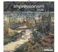 Impressionism 2026 - Wand-Kalender - Borschüren-Kalender - 30x30 - 30x60 geöffnet - Kunst-Kalender: Masterpieces