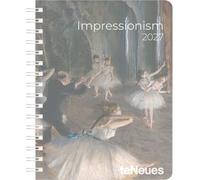 Impressionism Diary 2027: Buchkalender 17x22 cm - Wochenplaner mit impressionistischen Meisterwerken, internationalen Feiertagen & preforierten Notizzetteln für Kunstliebhaber