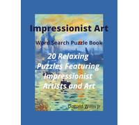Impressionist Art Word Search Puzzle Book