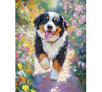 Impressionist Dogs: Bernese Mountain Dog: A Fine Art Notebook for Everyday Inspiration