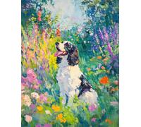 Impressionist Dogs: English Springer Spaniel: A Fine Art Notebook for Everyday Inspiration