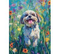 Impressionist Dogs: Shih Tzu: A Fine Art Notebook for Everyday Inspiration