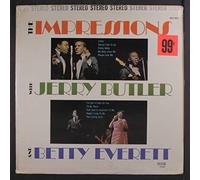 IMPRESSIONS / BETTY EVERETT - the impressions with jerry butler and betty everett