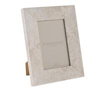 Impressions - Cornice portafoto da 10 x 15 cm, effetto marmo, rettangolare, in MDF, da tavolo o da parete, elegante e moderna, decorazione per la casa